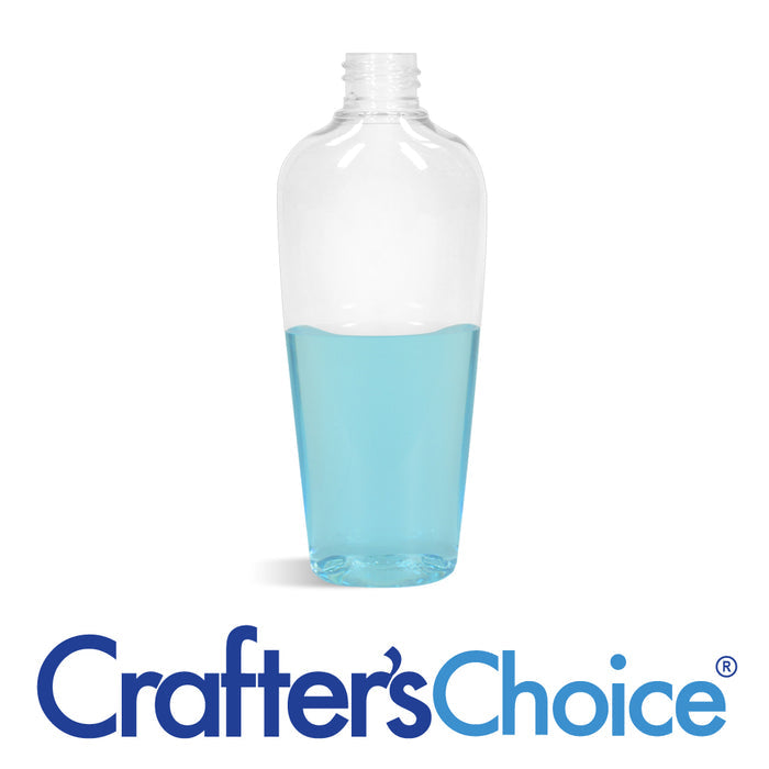 8 oz Clear Naples Plastic Bottle 24/410