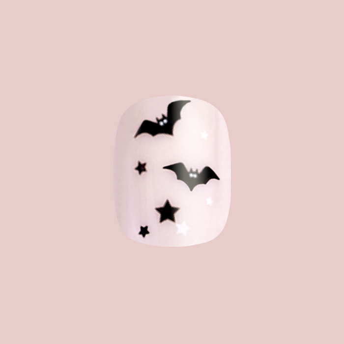 A Little Batty - Press-On | Extra Short | Squoval