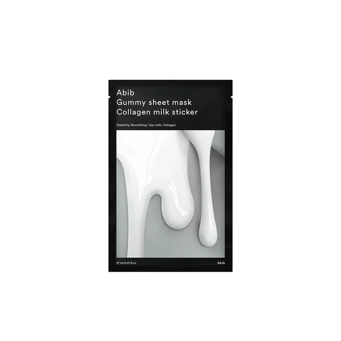 Abib Gummy Sheet Mask Pack Milk Sticker