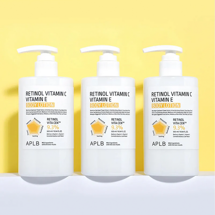 APLB Retinol Vitamin C Vitamin E Body Lotion 300ml
