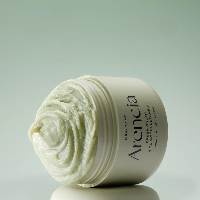 ARENCIA Fresh Green Rice Mochi Cleanser - veido prausiklis