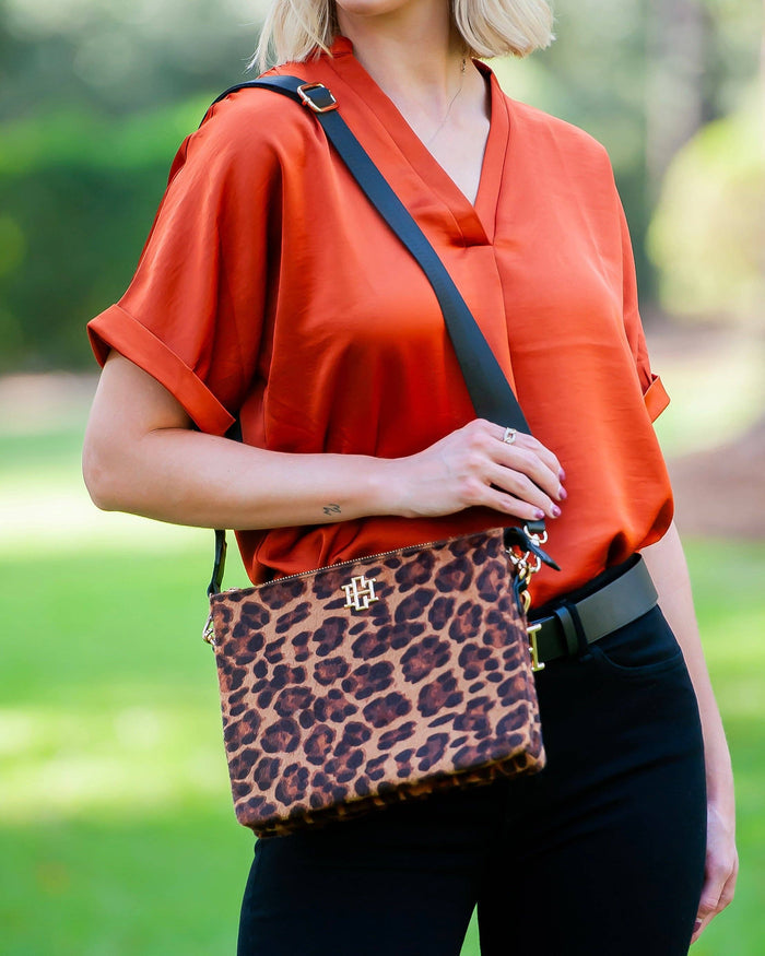 Ariana Crossbody Spotted Saddle: Default