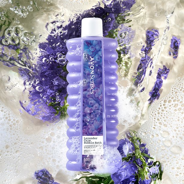Avon Senses Lavender Calm Bubble Bath - 500ml