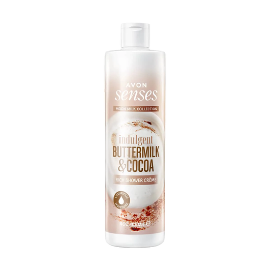 Avon Senses Moon Milk Collection Indulgent Buttermilk & Cocoa Rich Shower Crème