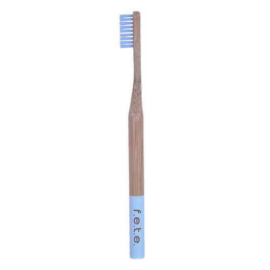 Bamboo Toothbrush - Light Blue Soft