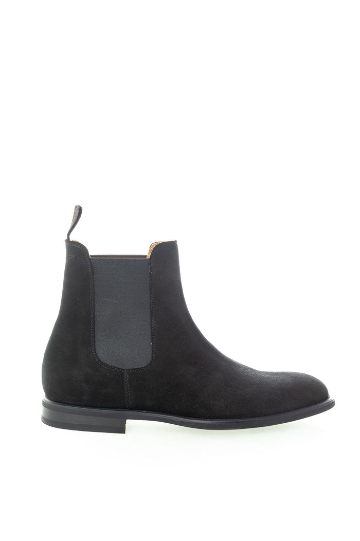 GREEN GEORGE beatles in camoscio  nero 7038 LIGHT-NERO