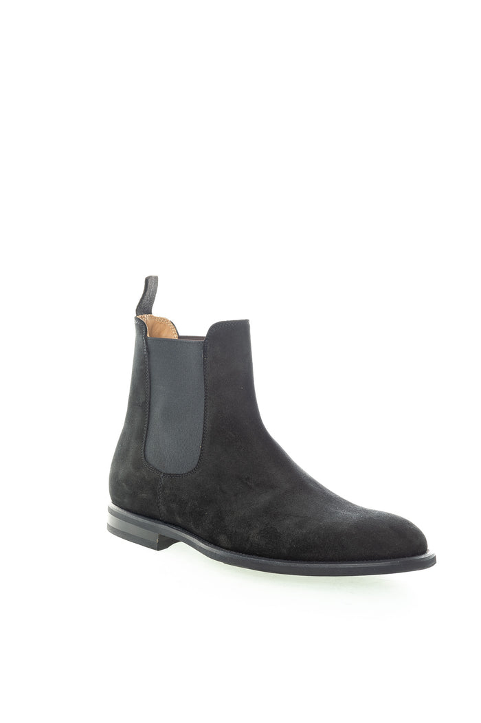 GREEN GEORGE beatles in camoscio  nero 7038 LIGHT-NERO