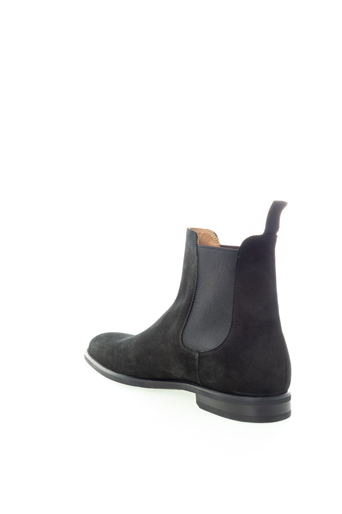 GREEN GEORGE beatles in camoscio  nero 7038 LIGHT-NERO