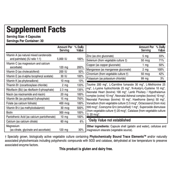 Bio-Cardiozyme Forte (120 count) by Biotics Research