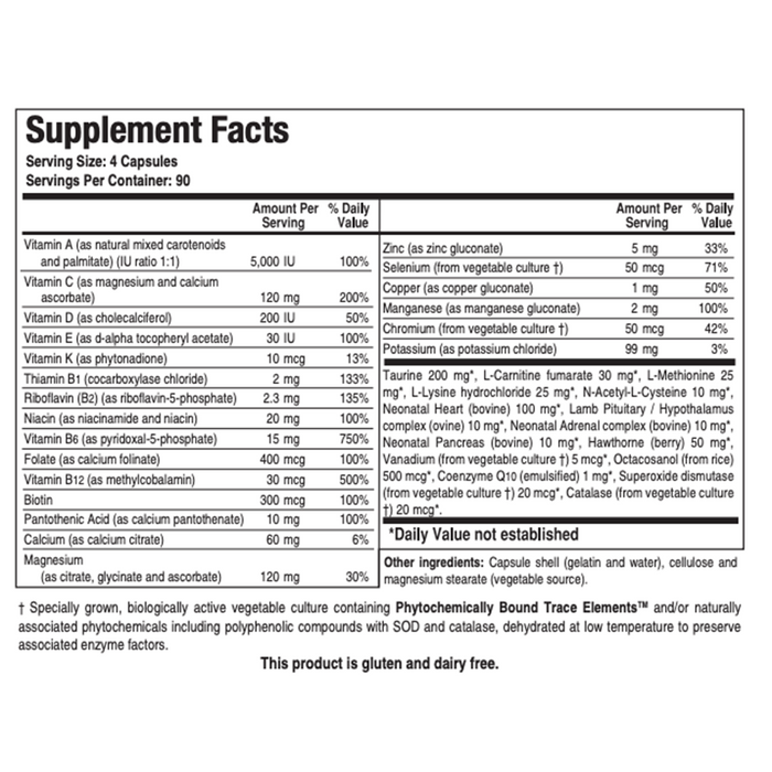Bio-Cardiozyme Forte (360 count) by Biotics Research