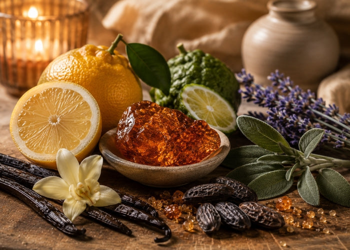 Black Amber & Lavender - Fragrance Oil