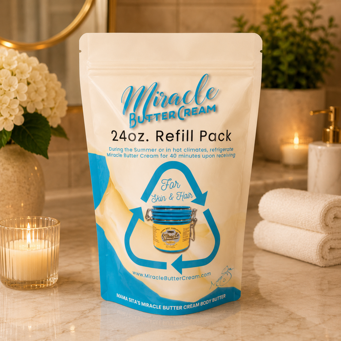 Body Butter REFILL PACKS 8oz, 16oz, & 24oz