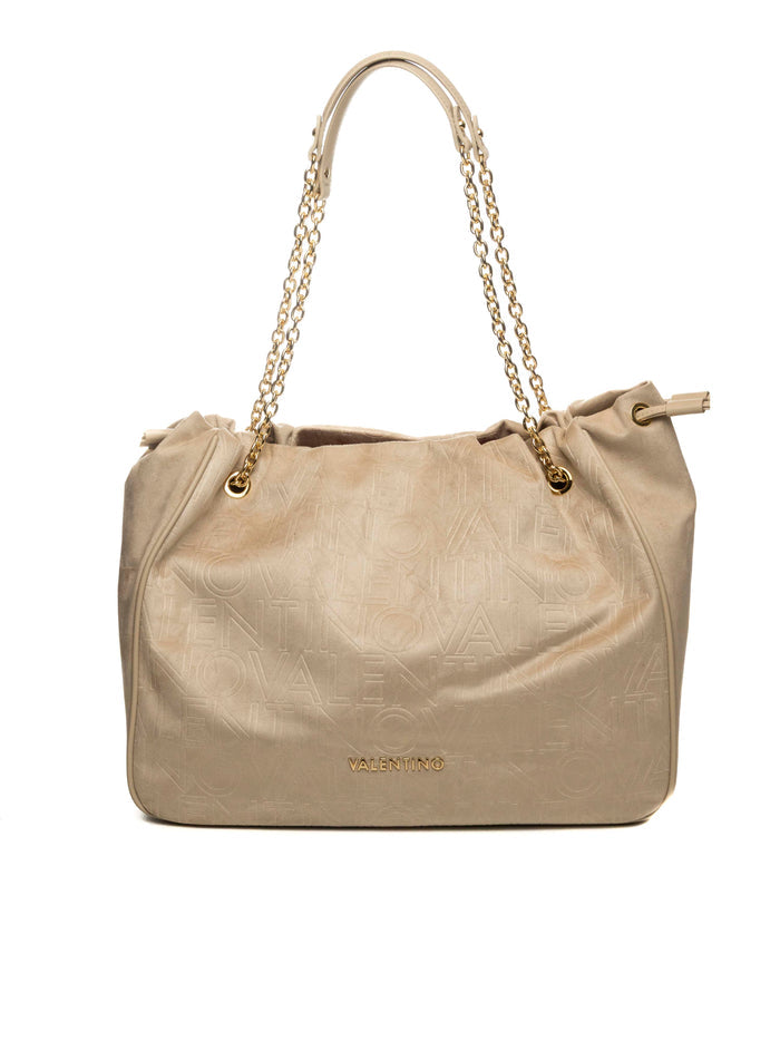 VALENTINO borsa a spalla dike beige VBS9U701 DIKE-BEIGE