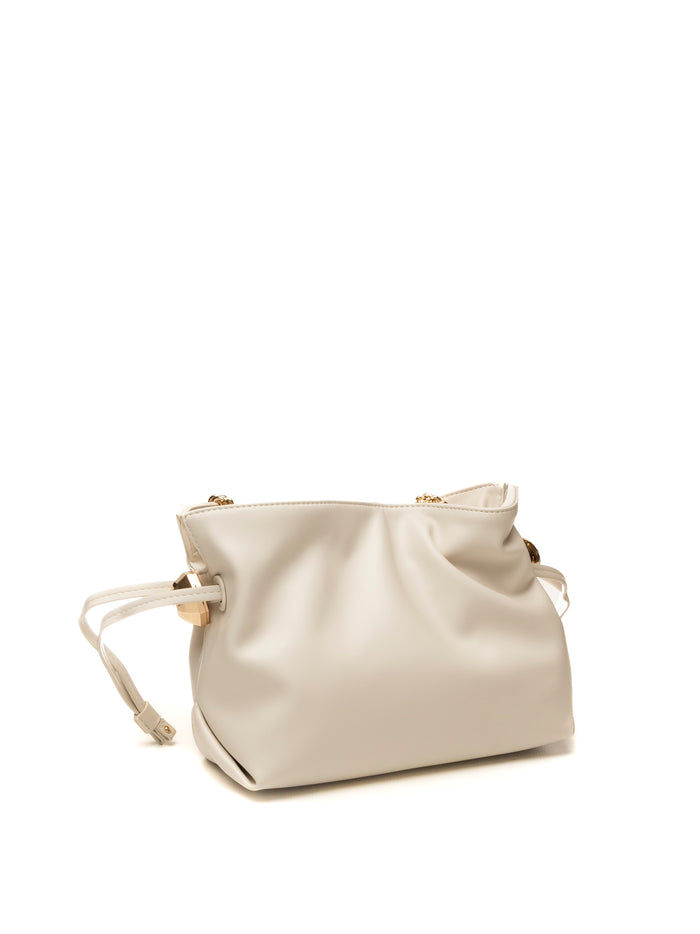 LIU JO borsa a spalla riccy crema AA6099E0958 RICCY-X0459
