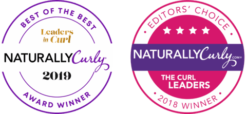 Bounce Curl Pure Silk Moisturizing Shampoo NaturallyCurly Awards Badges 2018 2019