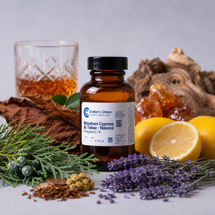 Bourbon Cypress & Tabac - Natural Fragrance Oil 1038