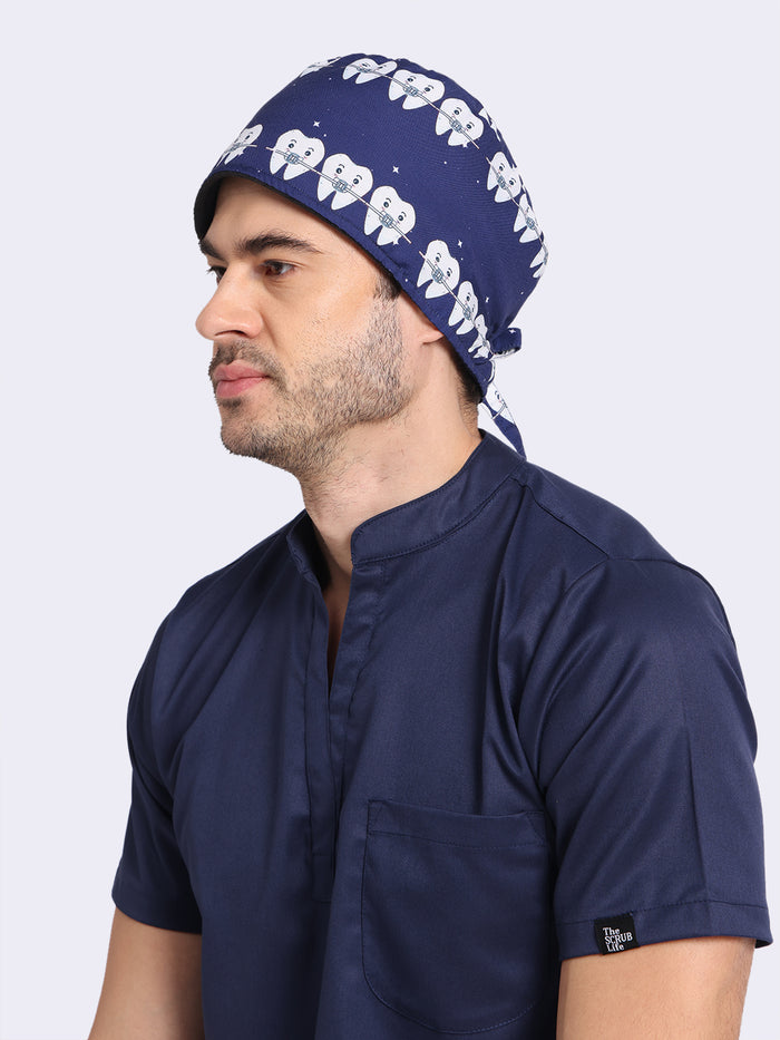 Braces N Navy Blue Unisex Cap 062