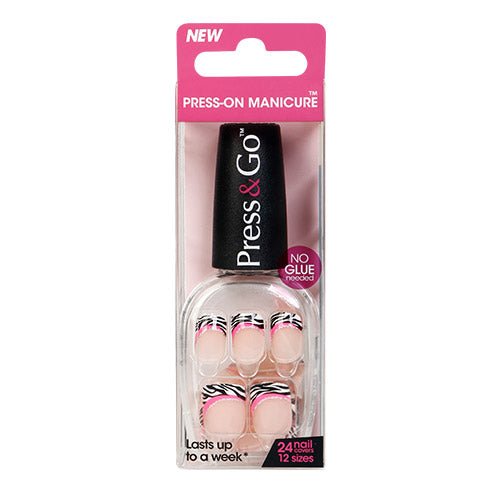 Broadway Press N Go Manicure 24 Nails 12 Sizes - ikatehouse