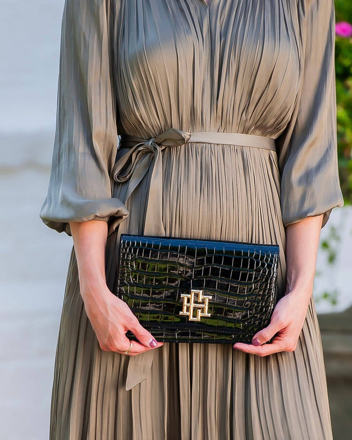 Bryn Clutch/Crossbody Black Patent EC: Default