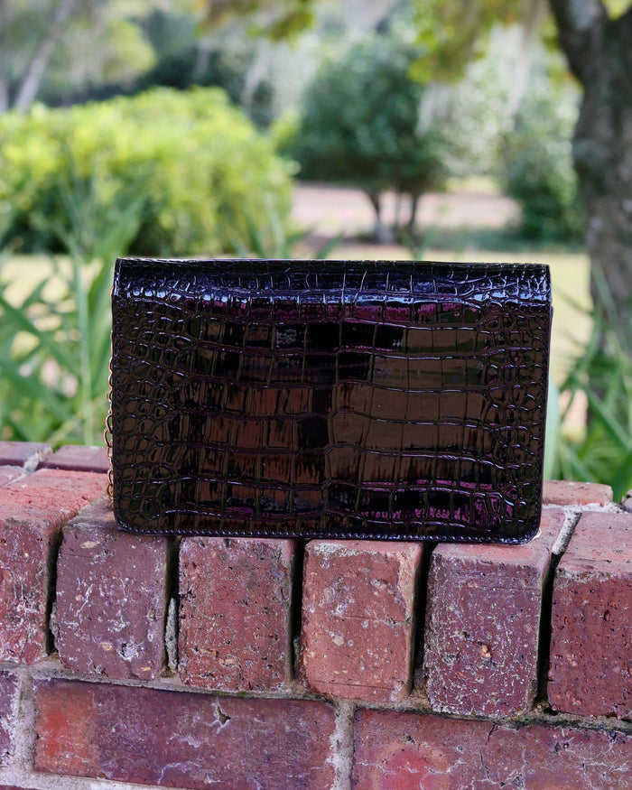 Bryn Clutch/Crossbody Black Patent EC: Default
