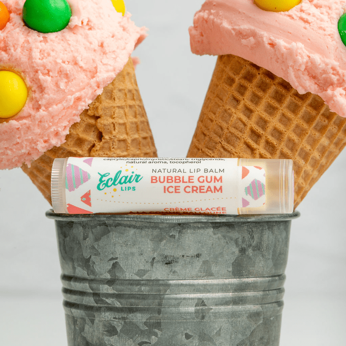 Bubble gum ice cream lip balm by cashmereandcocktailsblog