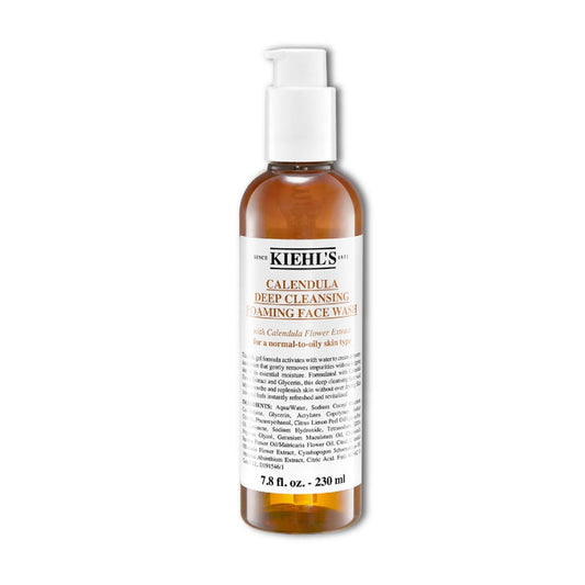 Kielh's Calendula Deep Cleansing Foaming Face Wash 230ml