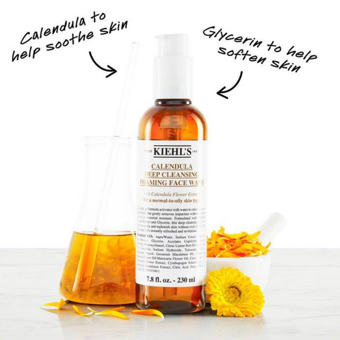 Calendula Deep Cleansing Foaming Face Wash