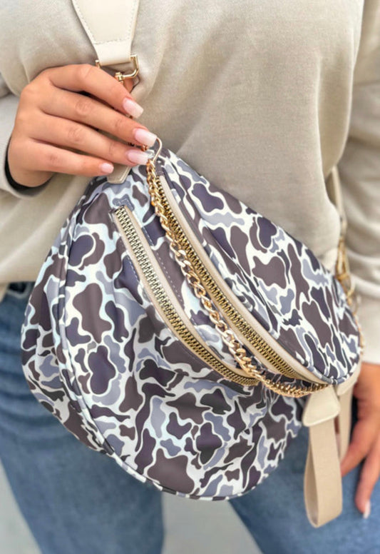 Camo Crossbody Bag