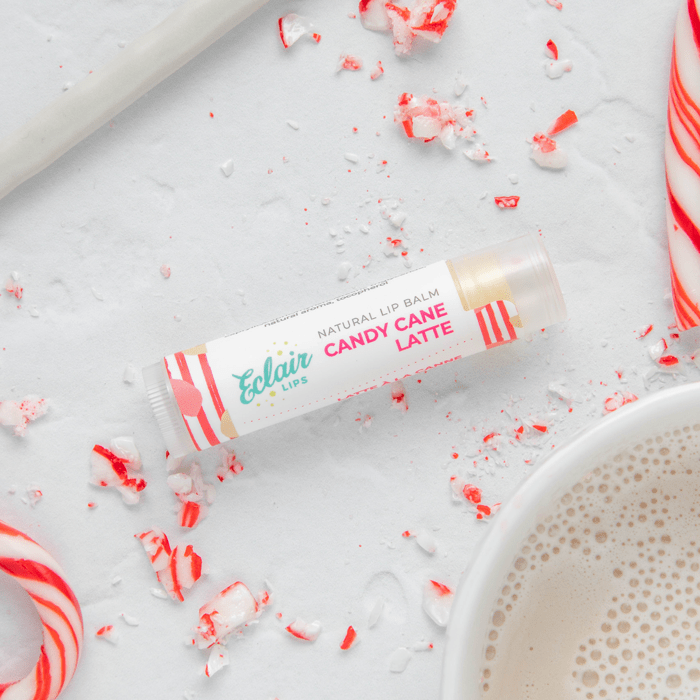 Candy Cane Latte lip balm