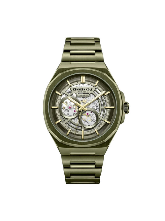Capsule Round Green Dial Analog Watch - KCWGY2122304MNW