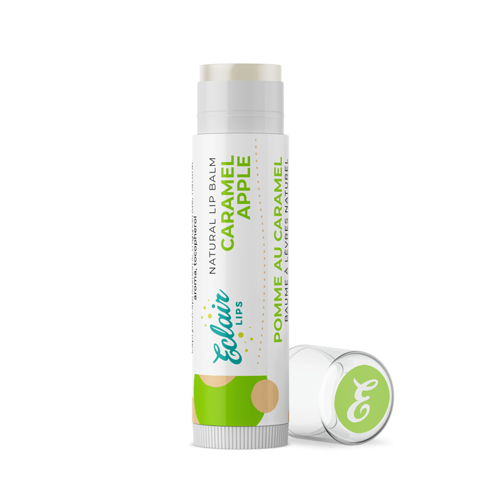 Eclair Lips Caramel Apple natural lip balm