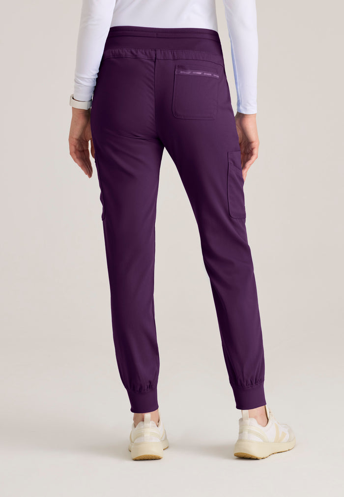 Carly Jogger - Eggplant - Grey's Anatomy Scrubs