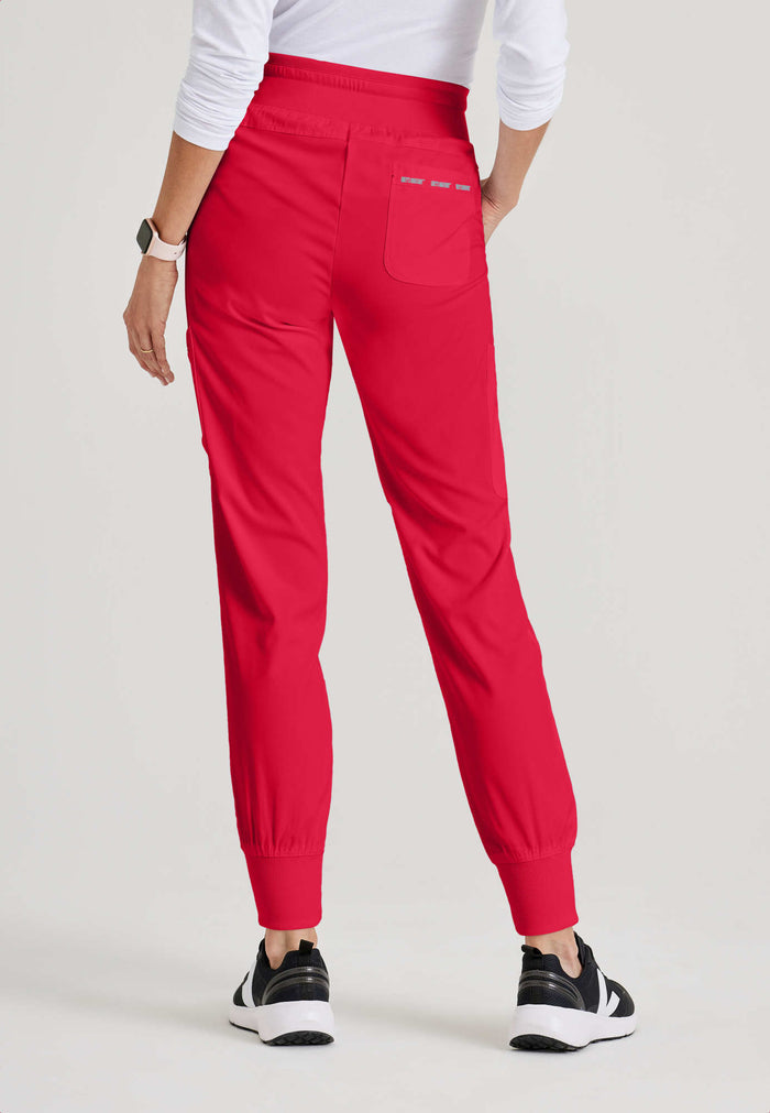 Carly Jogger - Scarlet Red - Grey's Anatomy Scrubs