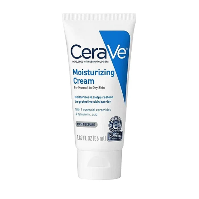 CeraVe Moisturizing Cream – 56ml | Intensive Hydration for Dry & Very Dry Skin