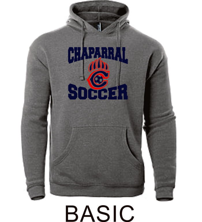 Chap Soccer Unisex Hoodie - 5 Designs- Matte or Glitter