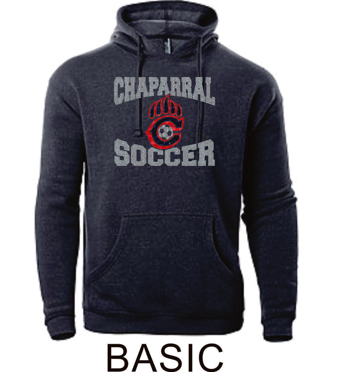 Chap Soccer Unisex Hoodie - 5 Designs- Matte or Glitter