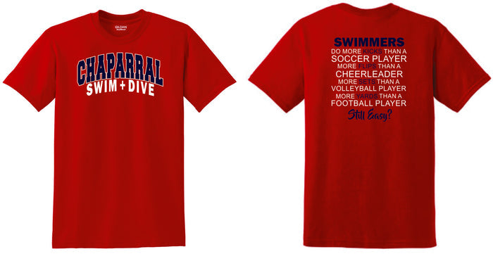 Chap Swim & Dive Easy Tee