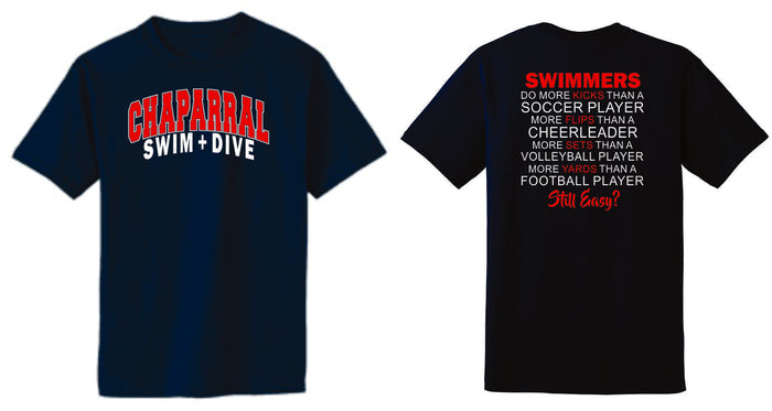 Chap Swim & Dive Easy Tee