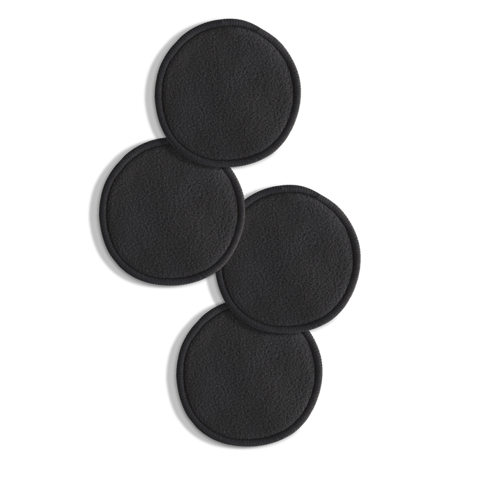 CHARCOAL BAMBOO FACIAL PADS - Earth Rhythm - Efficacy. Inclusivity. Sustainability