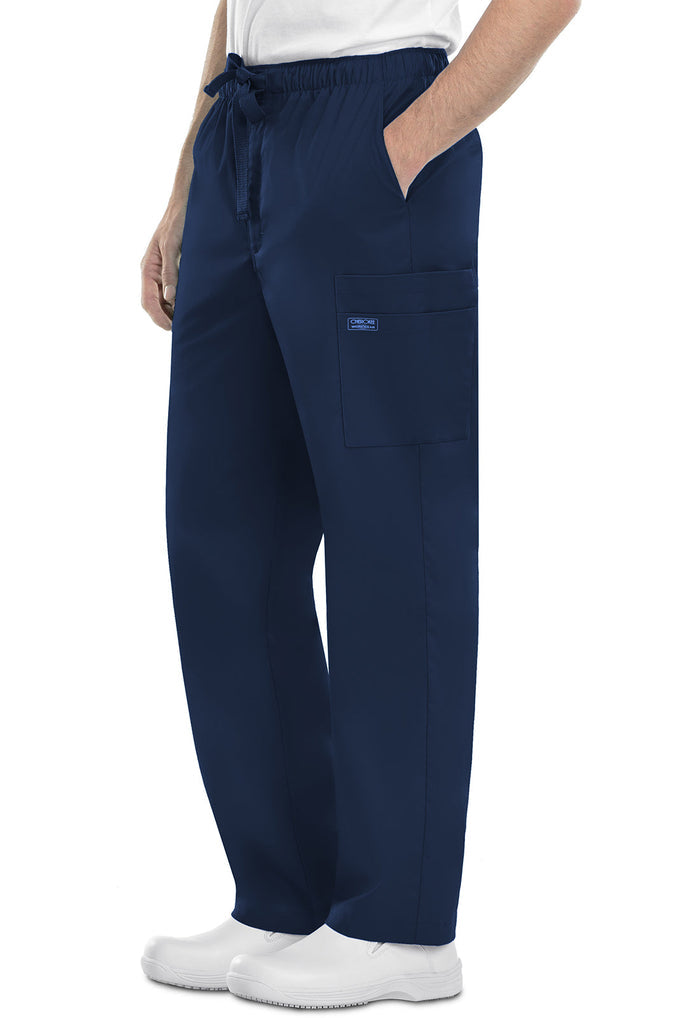 Cherokee Workwear Core Stretch Mens Drawstring Scrub Pants