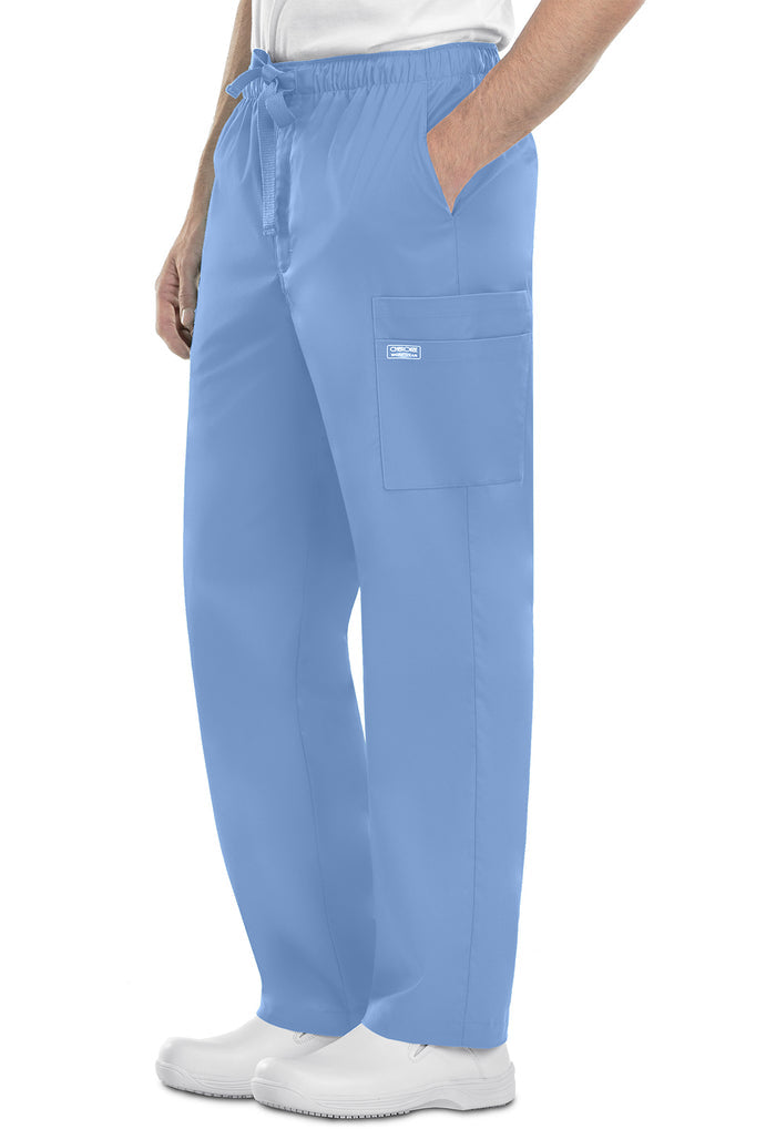 Cherokee Workwear Core Stretch Mens Drawstring Scrub Pants