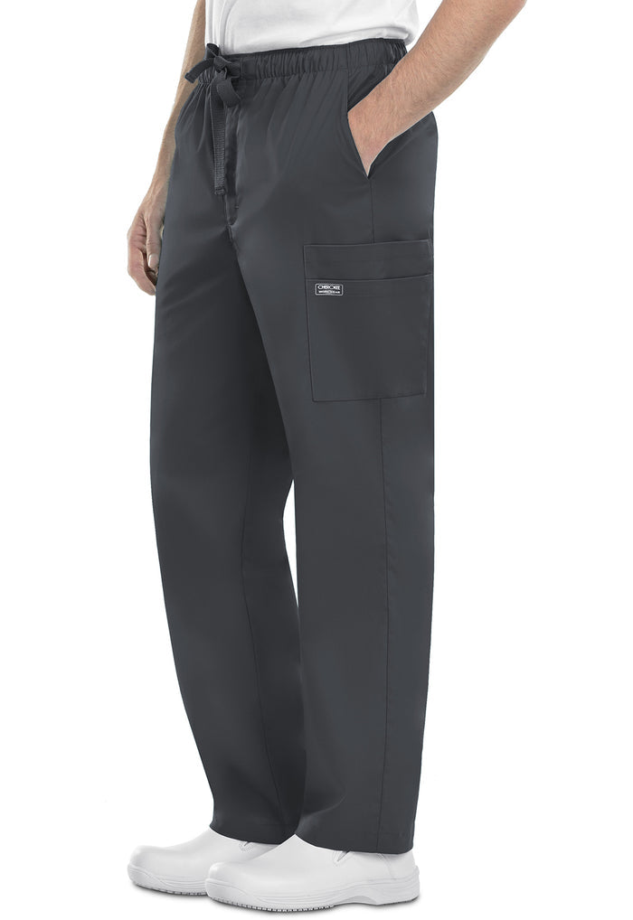 Cherokee Workwear Core Stretch Mens Drawstring Scrub Pants