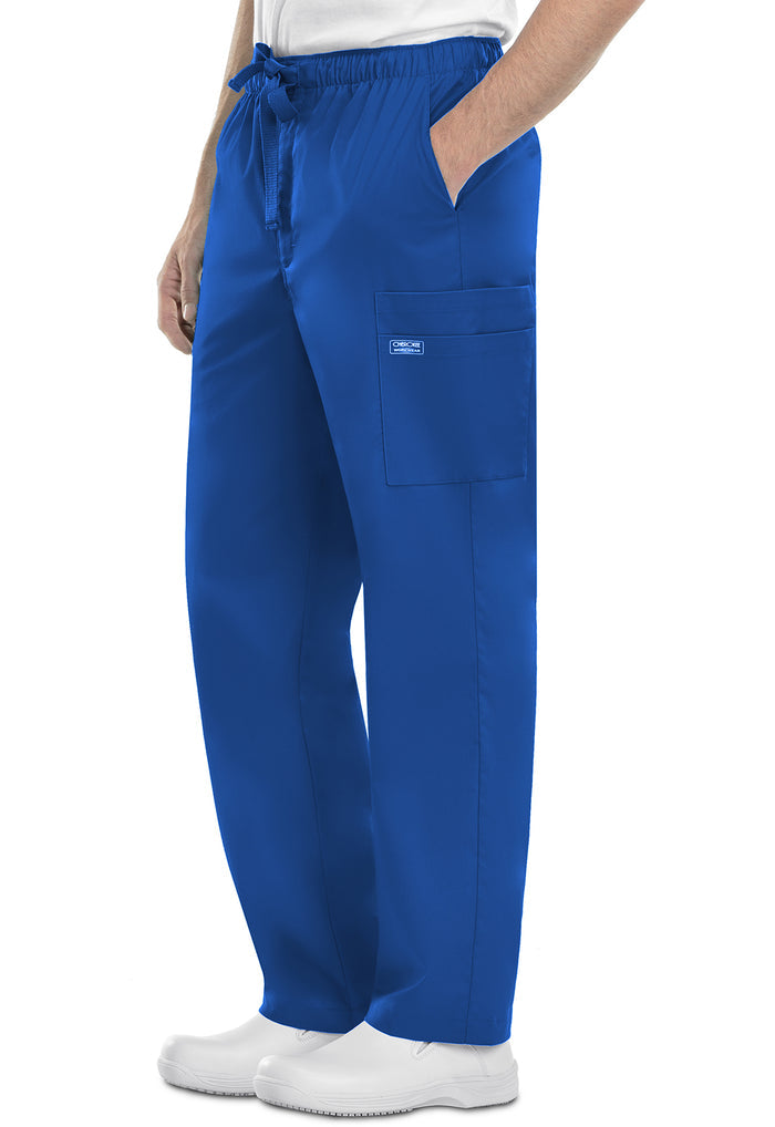 Cherokee Workwear Core Stretch Mens Drawstring Scrub Pants