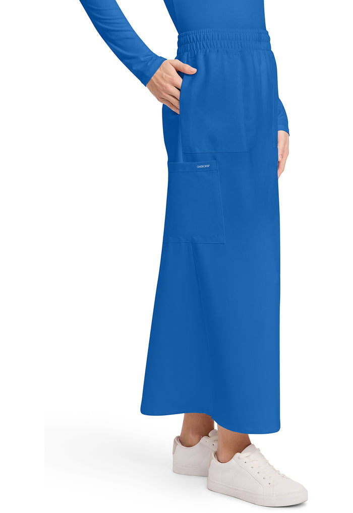 Cherokee Workwear Originals Ultra 3-Pocket Elastic Waist Scrub Skirt