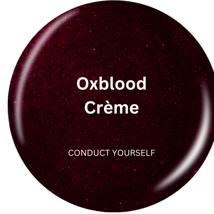 China Glaze Nail Varnish 14ml - Burgundy & Red Créme