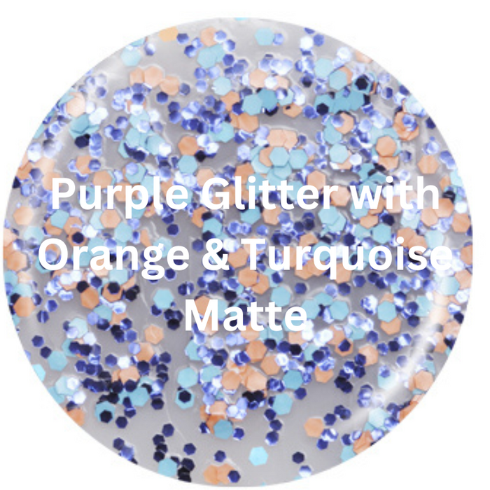 Blue / Glitter Up
