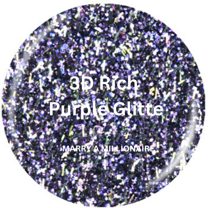 China Glaze Nail Varnish 14ml - Purple Glitter