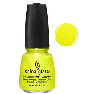 China Glaze Nail Varnish 14ml - Yellow Shimmer