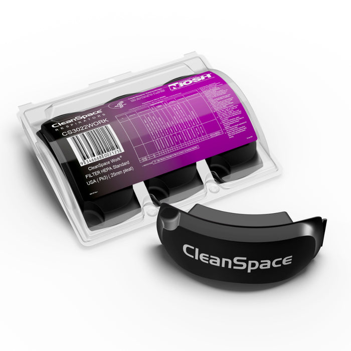 CleanSpace Work Particulate HEPA Filter 3 Pack