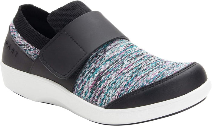Clearance Alegria Flurry Black Qwik Shoes
